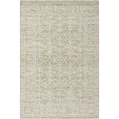 Moroccan Wool Hand Tufted Area Rug