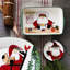 Old St. Nick Rectangle Earthenware Baker