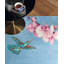 Hand Tufted Area Rug in Blue/Green/Ivory-52732576