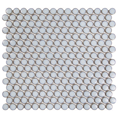 Ceramic Penny Round Mosaic Wall & Floor Tile