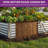 Galvanized Raised Garden Bed With Gloves-2022981674-2022981672
