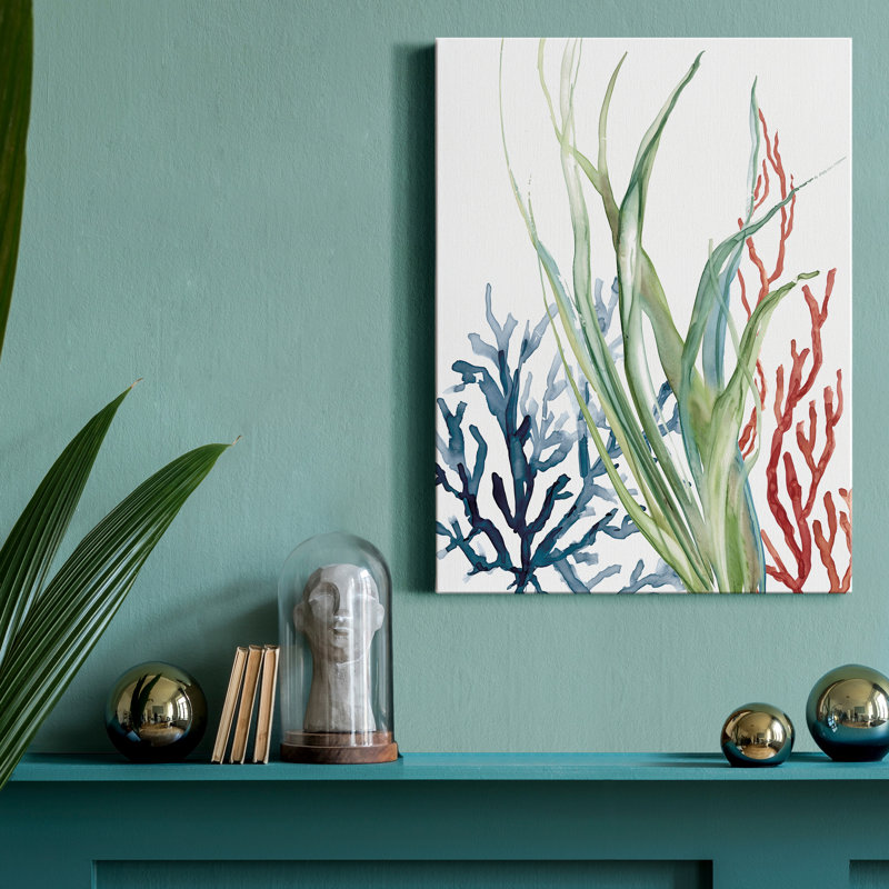 Ocean Garden II - Wrapped Canvas Print, 32" H x 24" W x 1.5" D