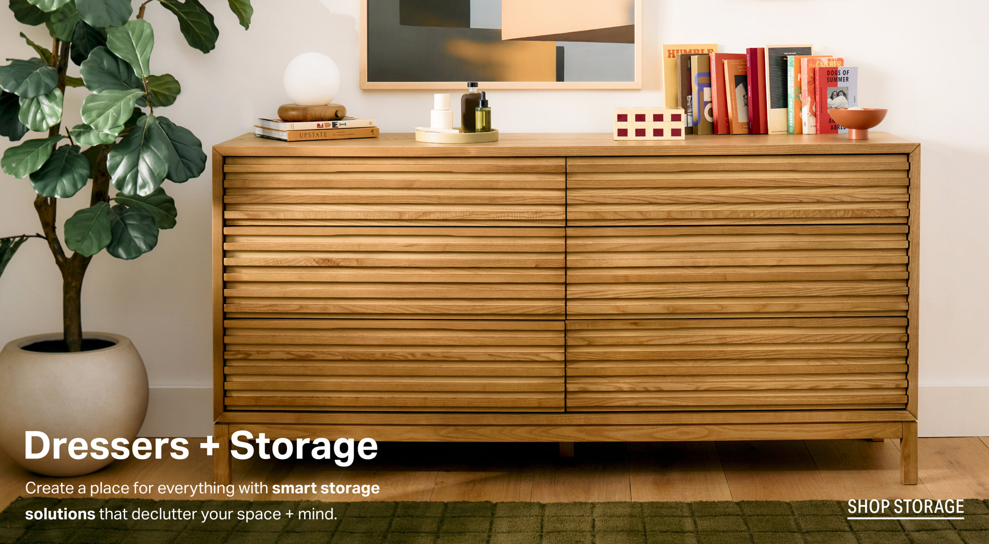 Dressers + Storage Banner