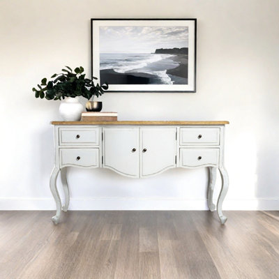 Console champêtre rétro