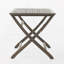 Table de patio / d'extérieur pliante en acacia, résistante aux intempéries, peu encombrante et facile à ranger-114040479