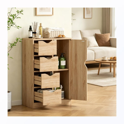 Storage Cabinet with Drawers