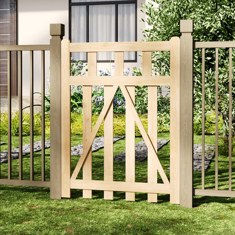 Chesnut Wood Gate, 120cm H x 90cm W x 5cm D