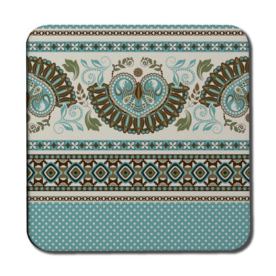 Square 6 Piece Coaster Set