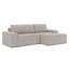 Rivio 4 Seater Boucle Corner Sofa with Storage-137691134-137691137
