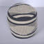 Repose-pieds cylindrique en tissu, repose-pieds