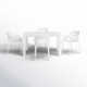 Asherton 55'' Rectangular 4 - Person Outdoor Dining Set