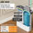 JOYBOS All-in-one Cleaning Set, Broom And Dustpan Set + Flat Mop And Bucket Set, Includes 2 Broom Heads And 7 Reusable Microfiber Mop Pads
