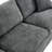 Cloud Sectional Sofa 107.9" Upholstered Sofa Couch With Double-Layer Cushion And Side Pockets-1215016754