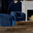 Samouri Modern Channel Tufted Barrel Accent Chair-526241700