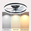 Ventilateur de plafond avec lumières DEL Draquan-99223054