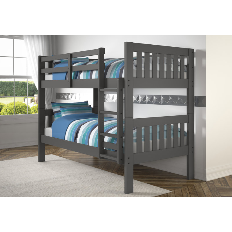 Dubbo Standard Bunk Bed by Harriet Bee, Twin Over Twin