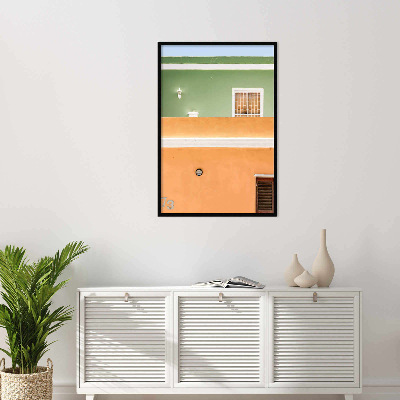 Joy House by Shot by Clint Wood Framed Wall Art Print, Black, 41" H x 28" W