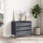 Seidy Steel 68cm W Chest of Drawers-757479330