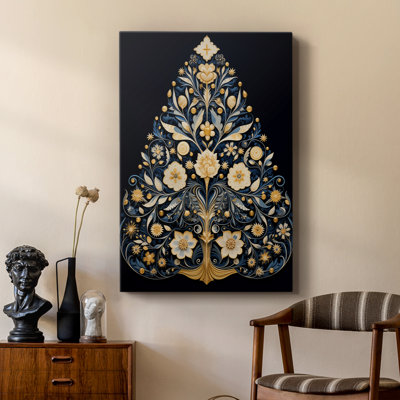 Christmas Holiday Art DCXLIX -Custom Wrapped Gallery Cavas