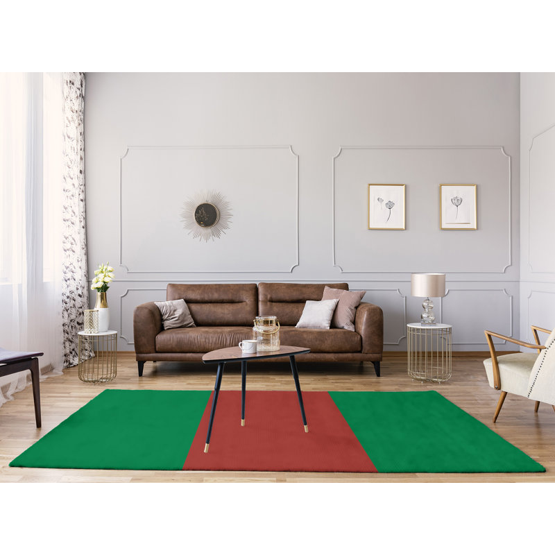 Chenille Striped Indoor Rug, Rectangle 9' x 12'