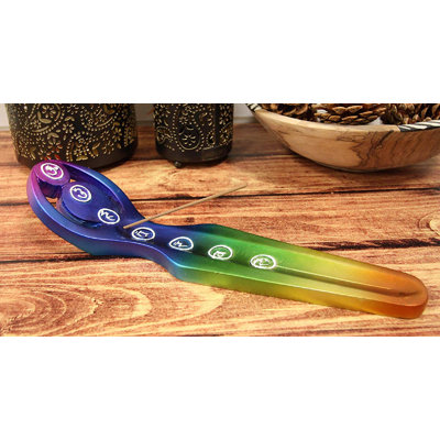 Brûleur encens coloré Wiccan