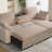 Multi - Functional Sectional Sofa Ensemble Featuring a Removable Cup Holder Tray, Storage - Integrated Chaise and Adjustable Backrests