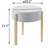 End Table With Hidden Storage
