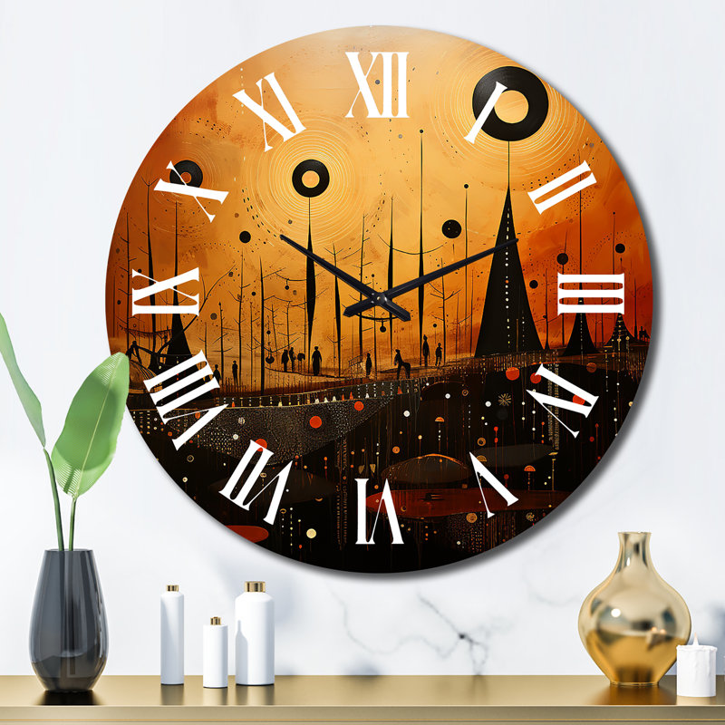 Horloge murale Cyriah, Grand