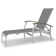 Askar Outdoor Rust-Resistant Metal Chaise Lounge