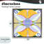 Cadre flottant Warm Revival Kaleidoscope, design par Melissa Wang-187992378-187992377