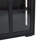 Brackley Modern Glass Door Kitchen Storage Cabinet - E1 MDF Solid Wood Sideboard,Non-Slip Feet & Spacious Top