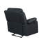 Fauteuil inclinable oscillant blanc avec DEL Blanche