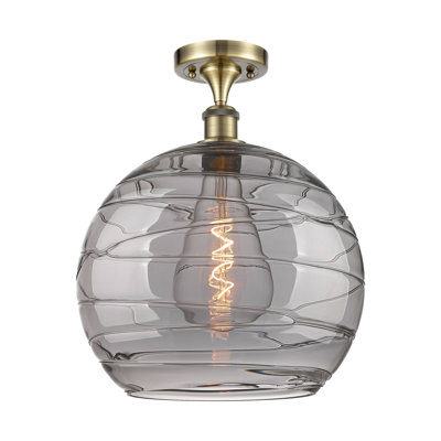 1 - Light Semi Flush Mount