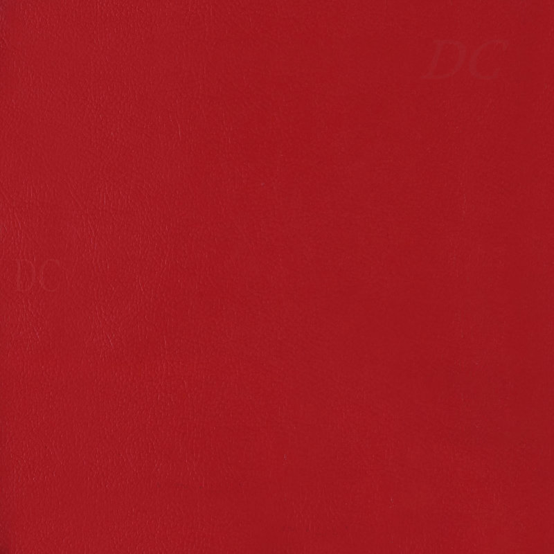 Tabouret de bar rouge et chromé (ensemble de 2), Rouge