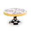 Bee Toile Pedestal Platter-1614264857
