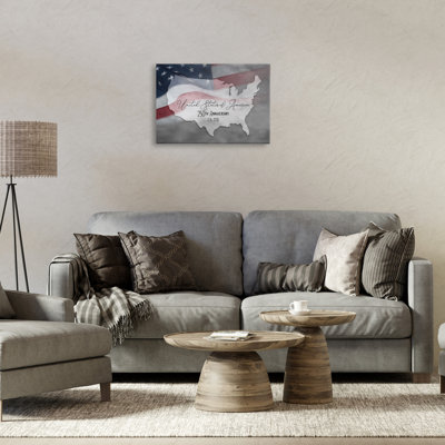 USA 250th Anniversary Canvas, design by Lori Deiter