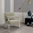 Machelle Faux Leather Armchair
