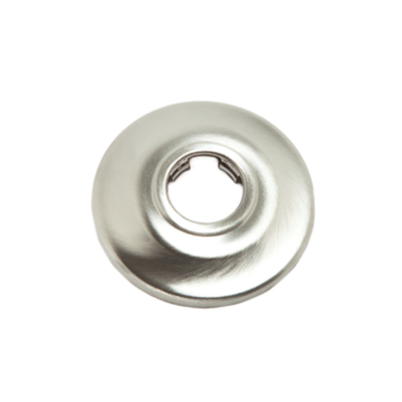 Bride pour accoudoirs de douche, Nickel brossé