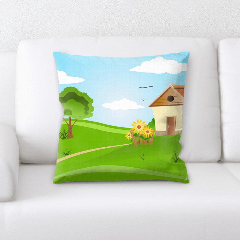 Coussin décoratif house