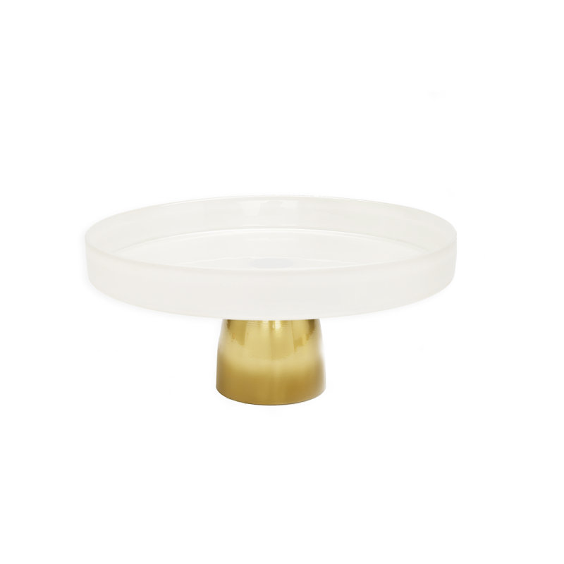 Plateau à gâteaux, H 5 po x l 9,5 po x P 9,5 po