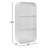 Robert 3 Piece Metal Floating Shelf
