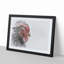 Grey Rooster Looking West in Abstract - Picture Frame Graphic Art Print-55736247-55736244