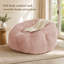 Fauteuil à billes rond à motif floral avec siège profilé, siège de détente complet confortable avec base stable, mobilier de détente polyvalent