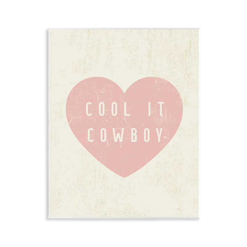  «Cool It Cowboy Heart» par Daphne Polselli