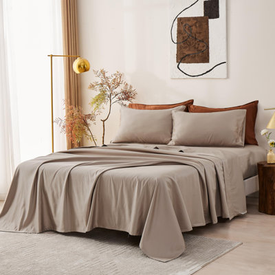 100% Cotton 1000 Thread Count Cooling Luxurious Silky Bed Sheet