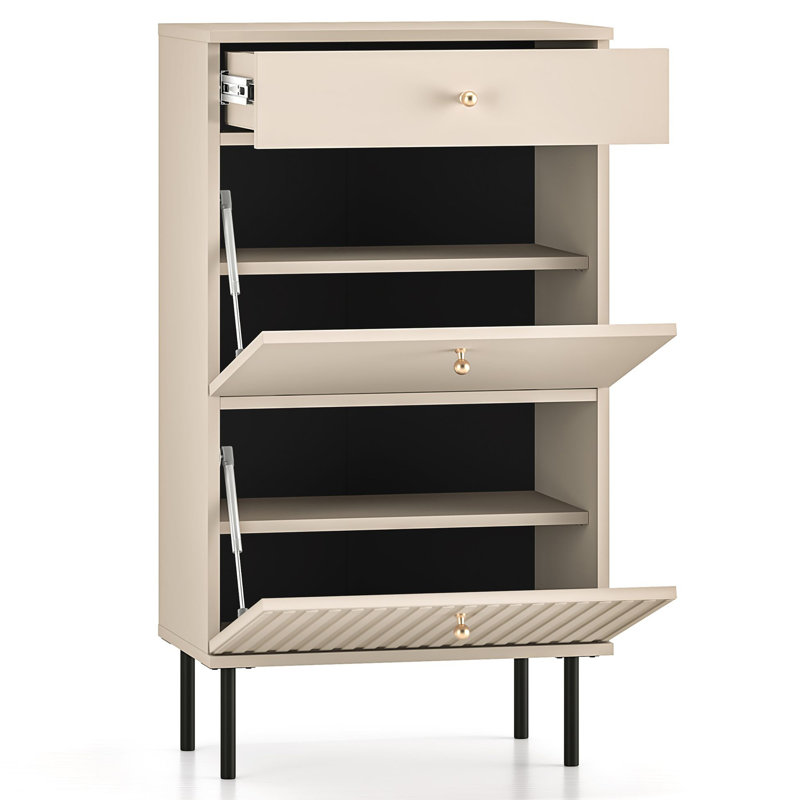 DROMA 8 Pair Shoe Storage Cabinet