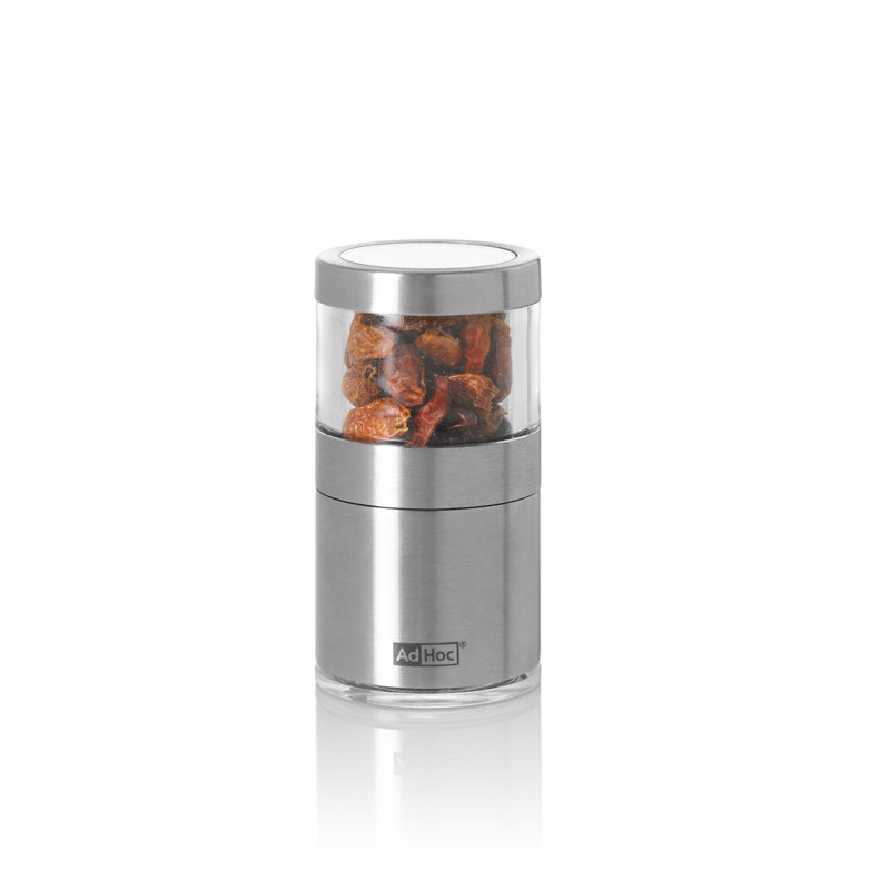 Compact Stainless Steel and Acrylic Spice Cutter
