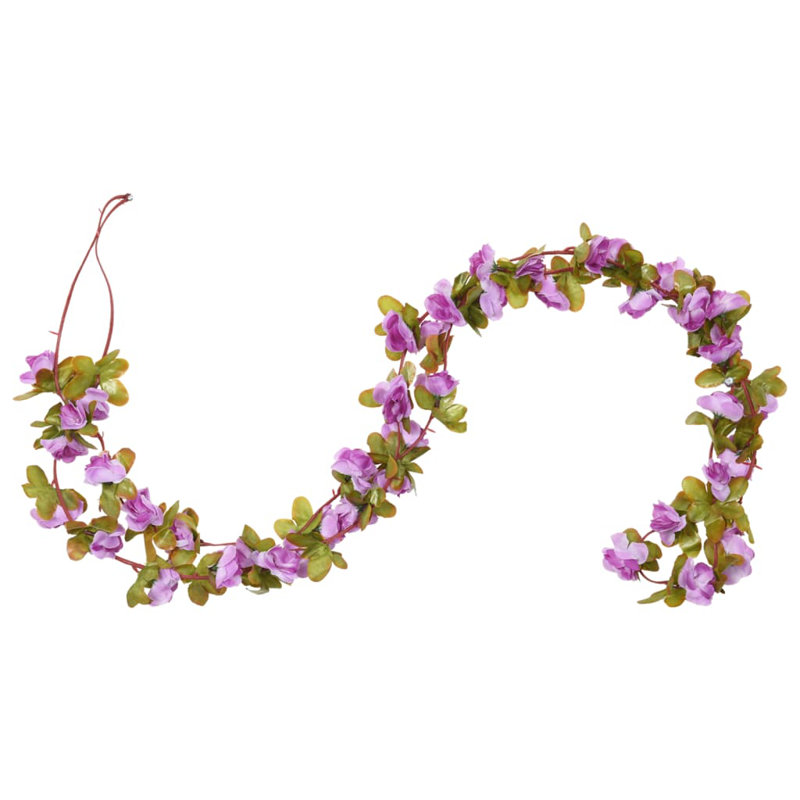 250cm Faux Garland, Purple, 250cm H