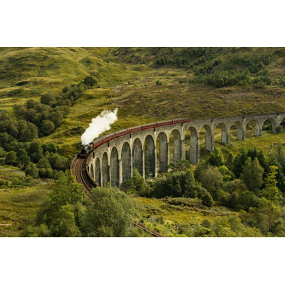 Debolt The Glenfinnan Viaduct - Wrapped Canvas Print