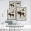Impression encadrée Woodland Plaid II - bois massif-1659786802